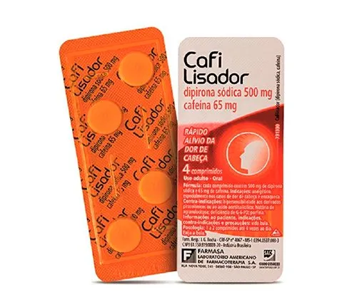 Cafilisador 4 Comprimidos