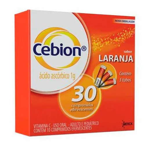Cebion 1g 30 Comprimidos Efervescentes