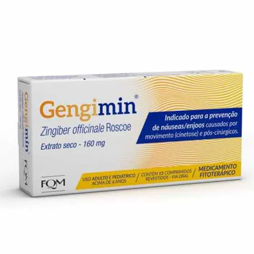 Gengimin 160mg 15 Comprimidos Revestidos