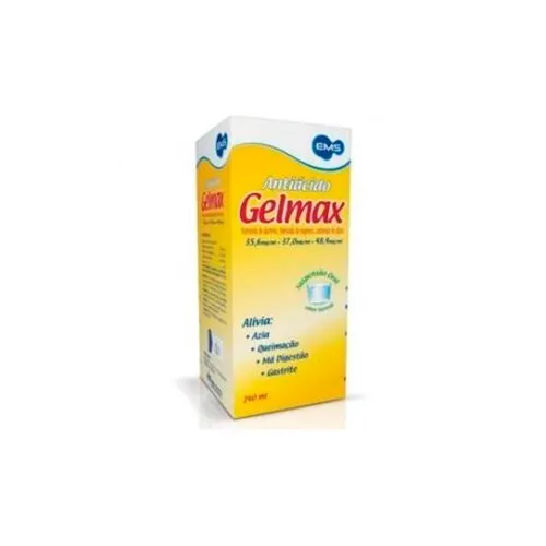 Gelmax Frasco Com 240 mL