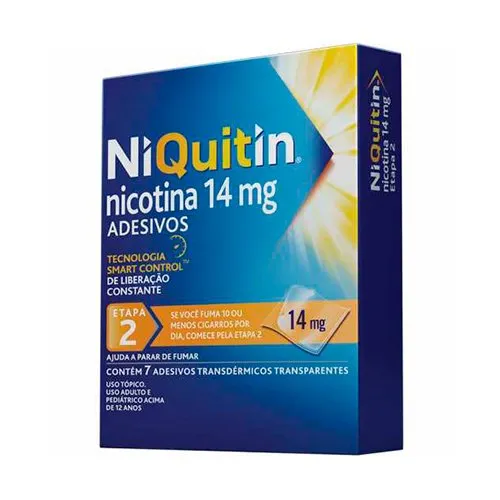 Niquitin 14mg 7 Adesivos