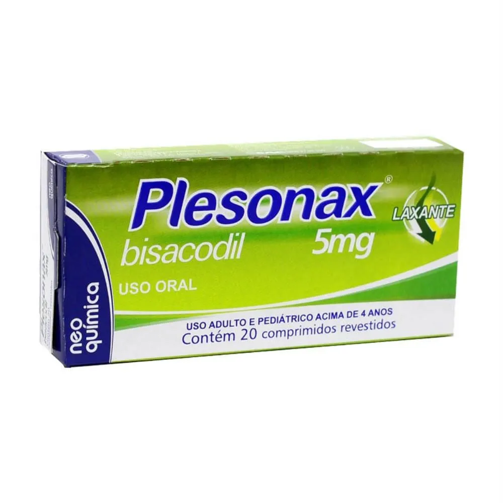 Plesonax 5mg 20 Comprimidos