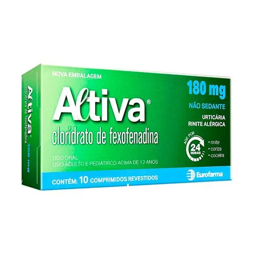 Altiva 180mg 10 Comprimidos Revestidos
