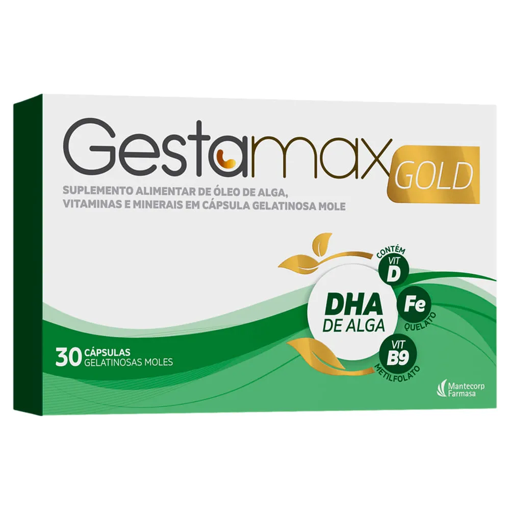 Gestamax Gold 30 Cápsulas Gelatinosas