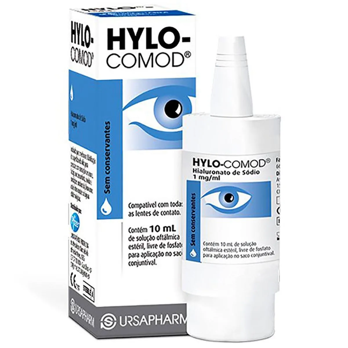 Hylo Comod Solução Oftalmica 10mg Pfizer