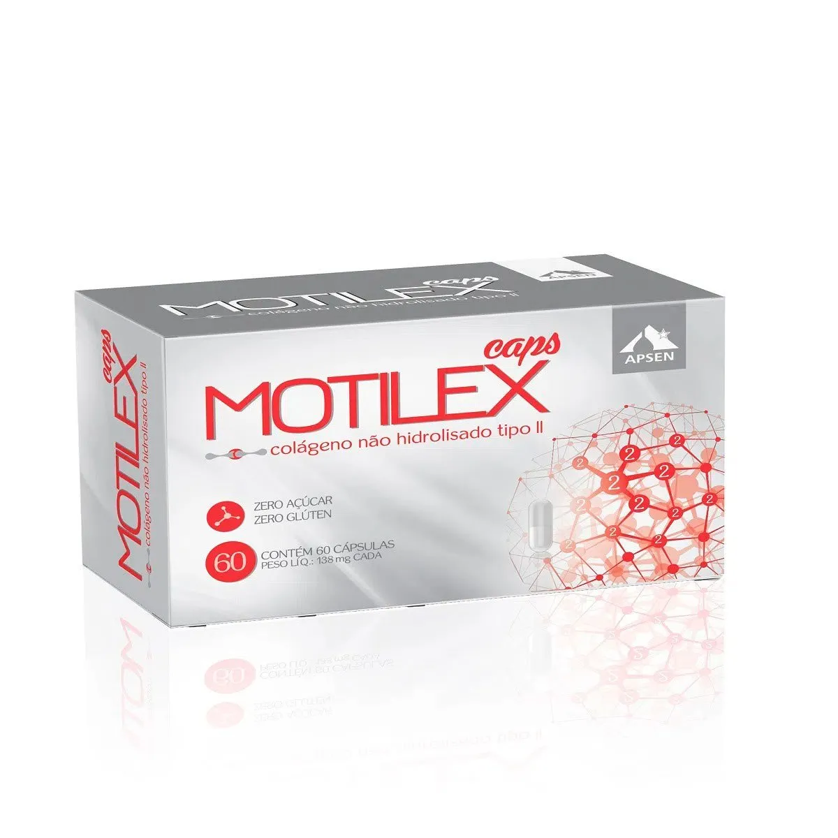 Motilex 60 Cápsulas Colageno Tipo II Apsen