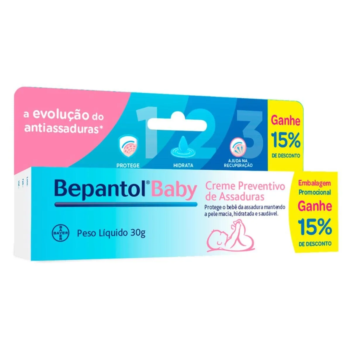 Bepantol Baby Creme Contra Assadura 30g 15% Off