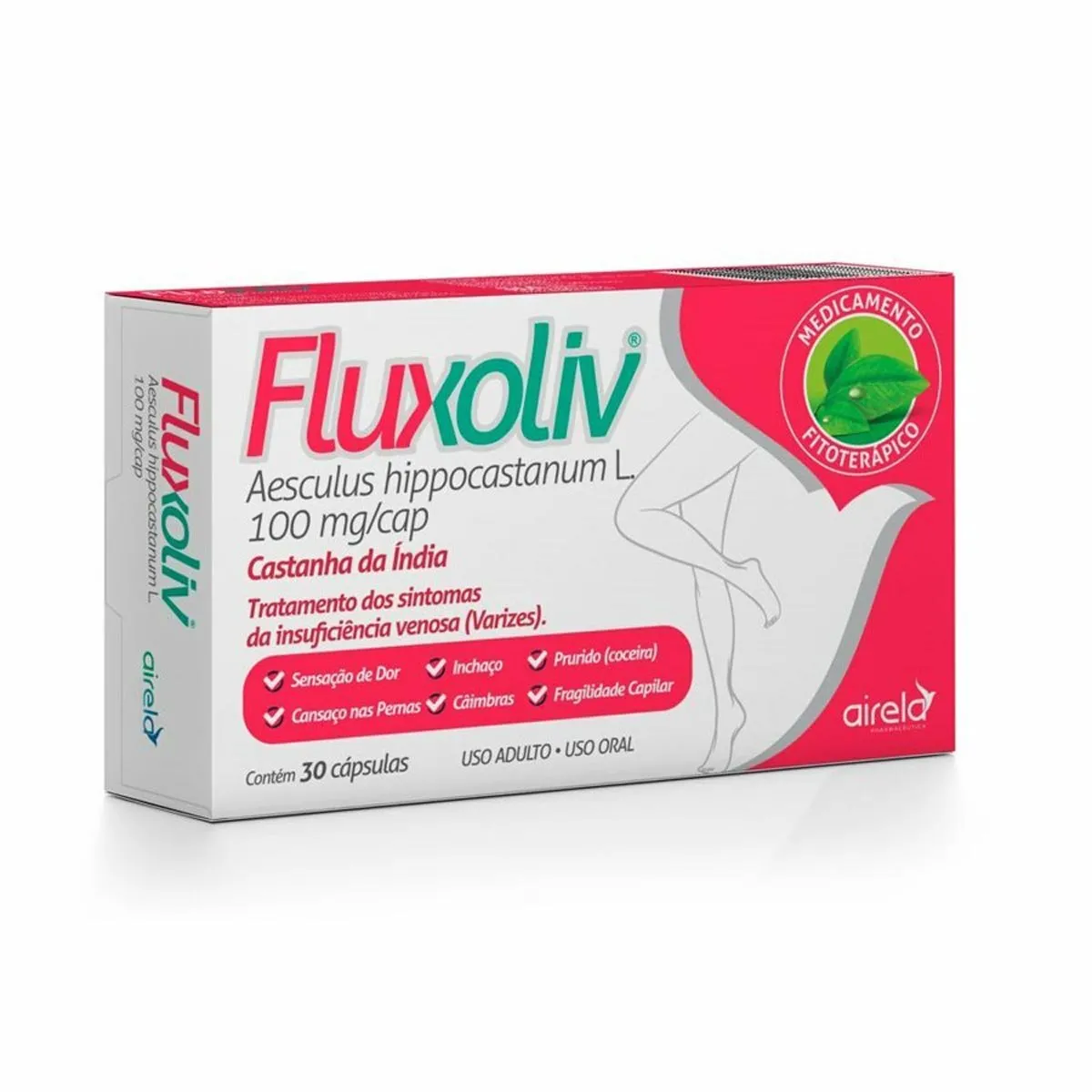 Fluxoliv 100mg 30 Cápsulas