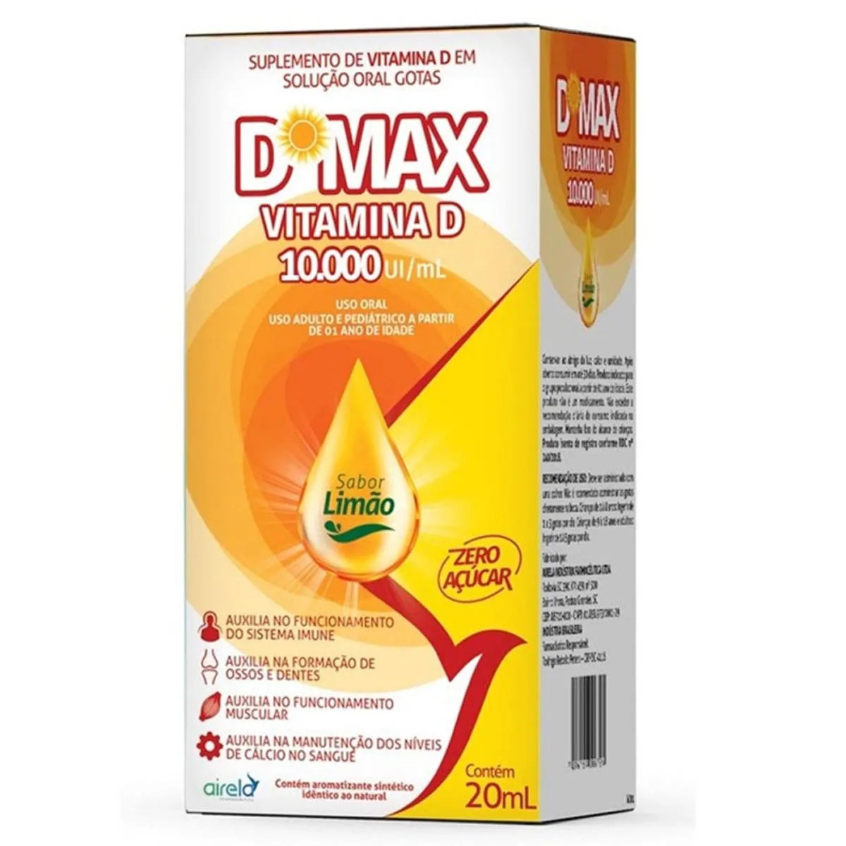 Dmax Vitamina D 10.000UI/ml 20ml