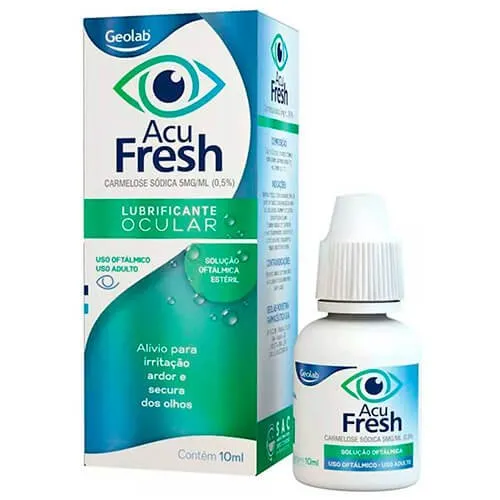 Acu Fresh 5mg/ml Solução Oftálmica 10ml