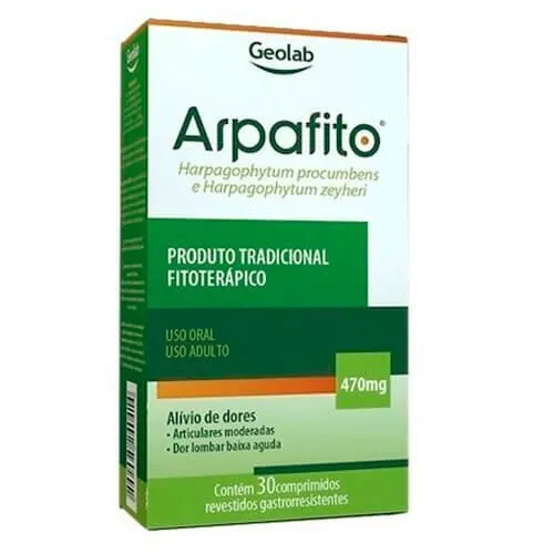 Arpafito 470mg 30 Comprimidos Revestidos Gastrorresistentes