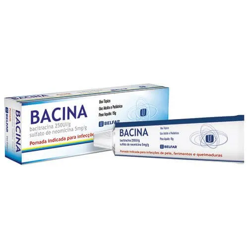 Bacina 5mg+ 250UI/g Pomada 10g