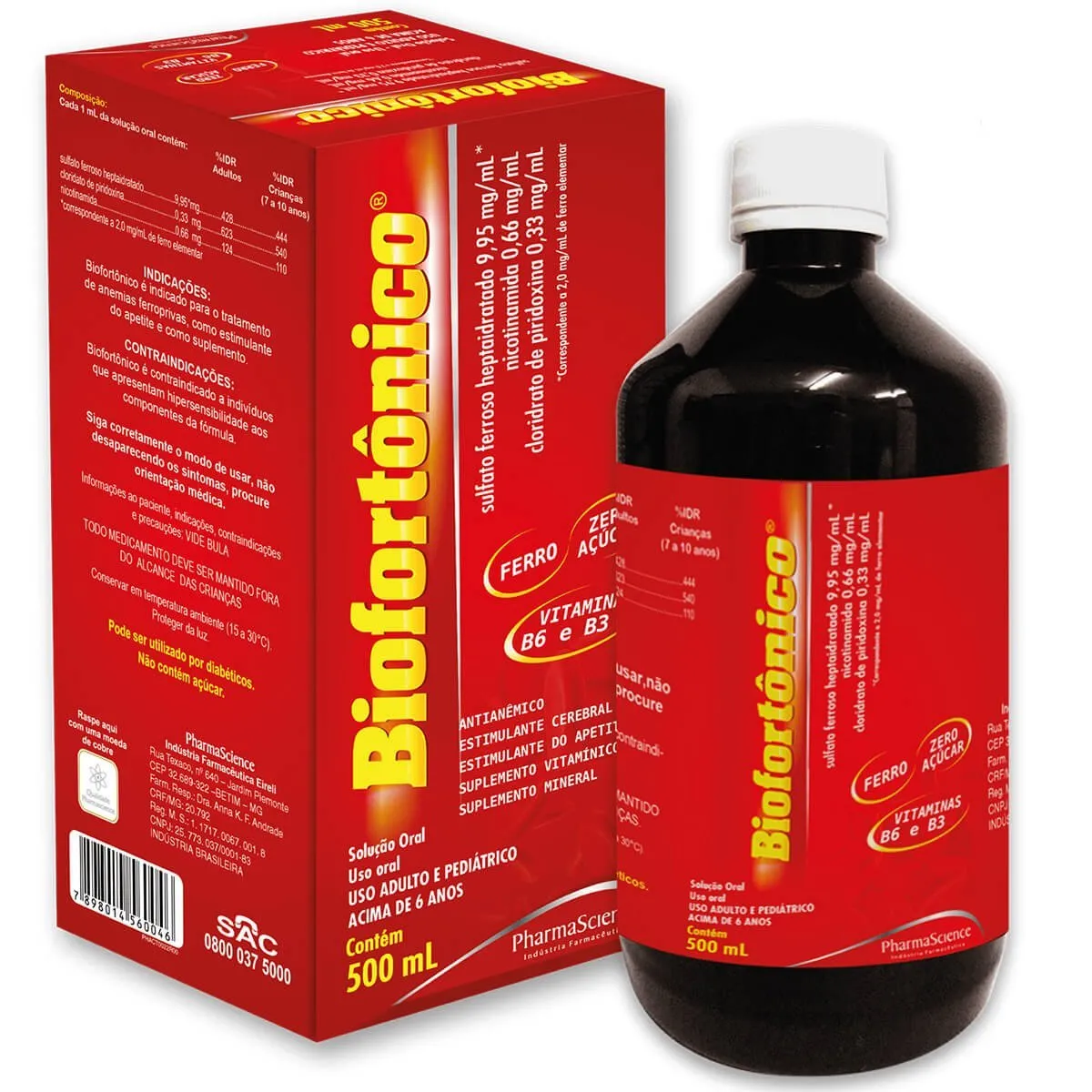 Biofortônico Solução Oral 500ml