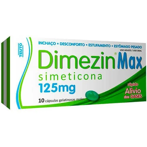 Dimezin Max 125mg 10 Cápsulas
