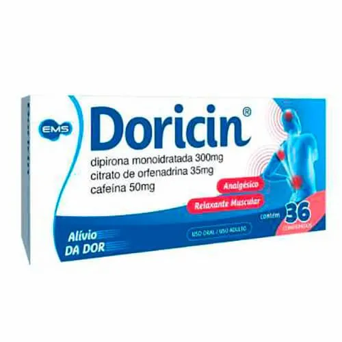 Doricin 300+35+50mg 36 Comprimidos Ems