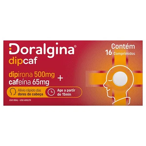 Doralgina Dipcaf 16 Comprimidos