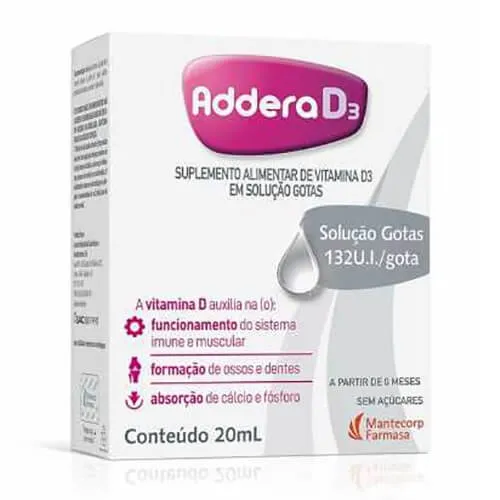 Addera D3 132UI Gotas 20ml