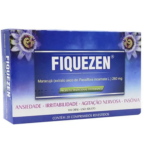 Fiquezen 260mg 20 Comprimidos Revestidos