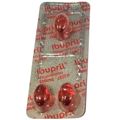 Ibupril 400mg 3 Cápsulas Teuto