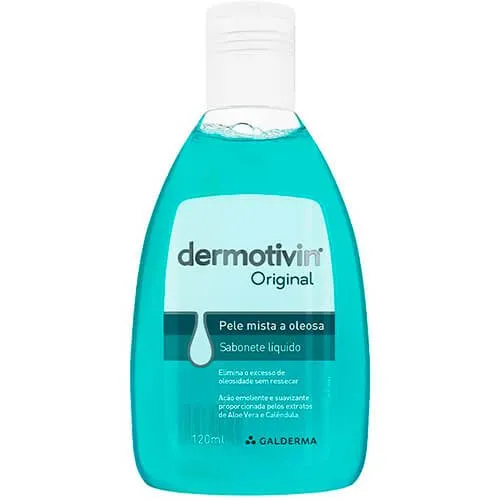 Sabonete Líquido Facial Dermotivin Original 120mL
