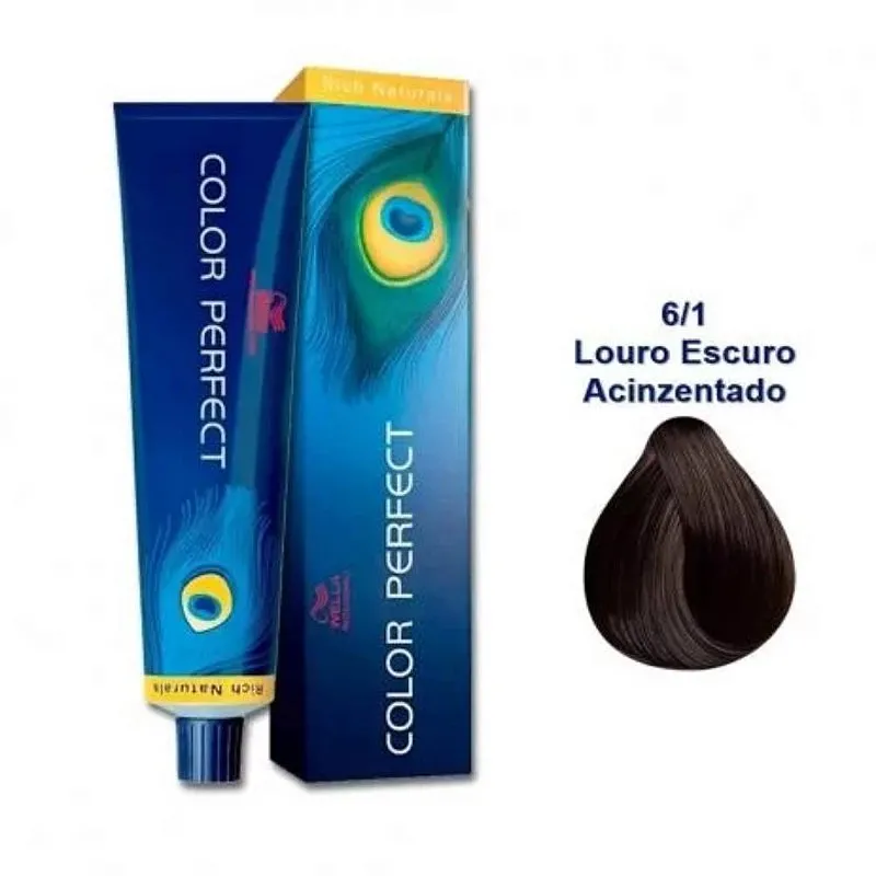 Coloração Color Perfect 6/1 60g Wella