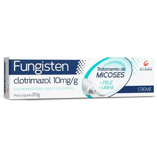 Fungisten 10mg/g Creme Dermatológico 20g Globo Similar