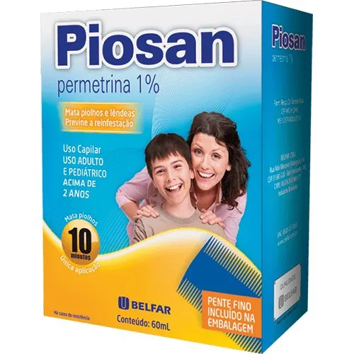 Piosan 1% Loção 60mL Belfar Similar