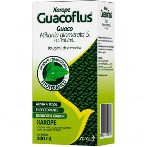 Guacoflus 0,1mL/mL Xarope 100mL Airela