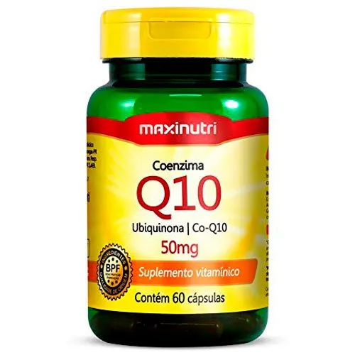 Coenzima Q10 50mg 60 Cápsulas Maxinutri