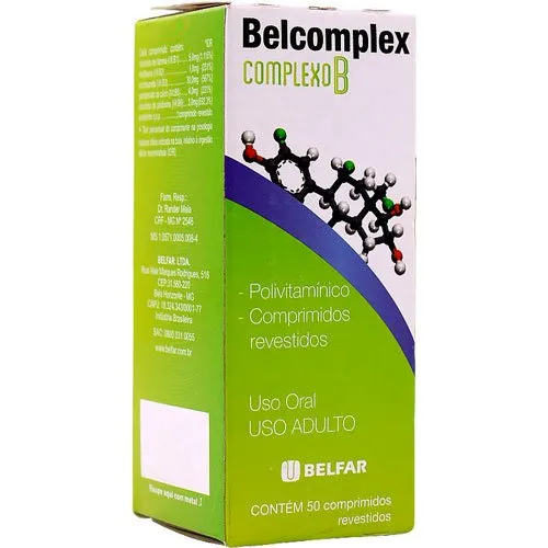 Belcomplex 50 Comprimidos Revestidos Belfar