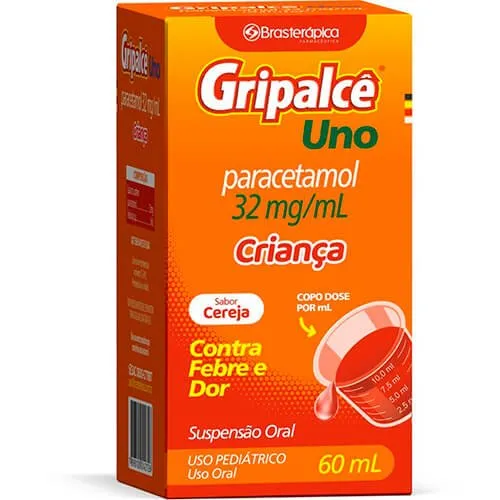 Gripalcê Uno Criança 32mg/mL Suspensão Oral 60mL Brasterápica Similar