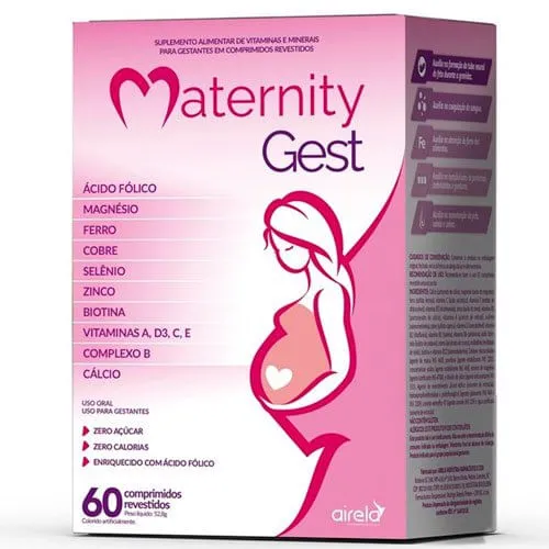 Maternity Gest 60 Comprimidos Revestidos Airela