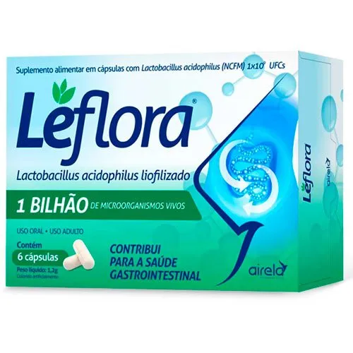 Leflora 1 Bilhão 6 Cápsulas Airela