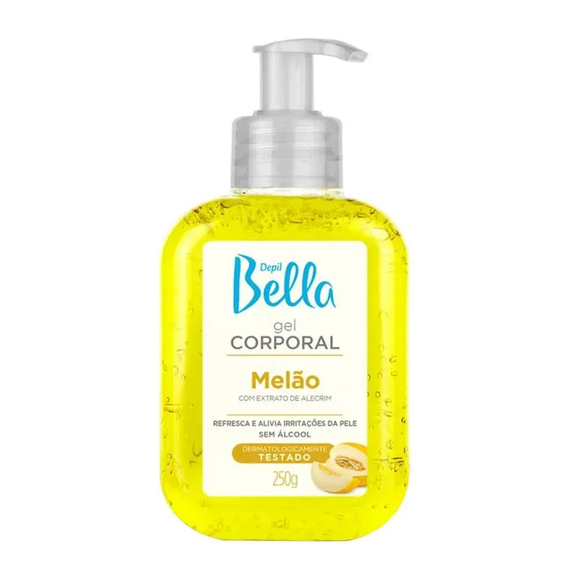 Gel Corporal Melão 250G Depil Bella