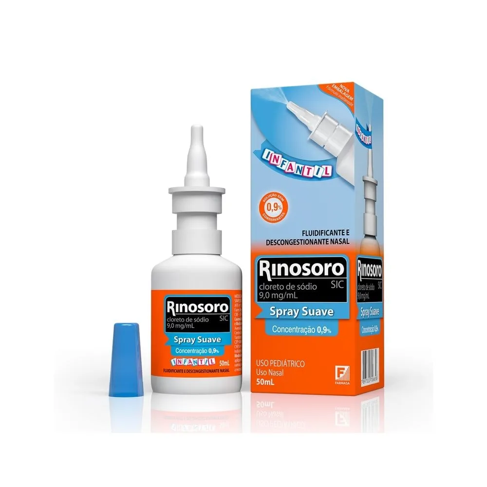 Rinosoro Infantil Sic Spray Nasal 9,0mg/ml 50ml