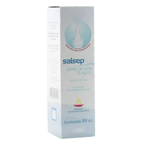 Salsep Solução Spray Nasal 9mg/ml 50ml
