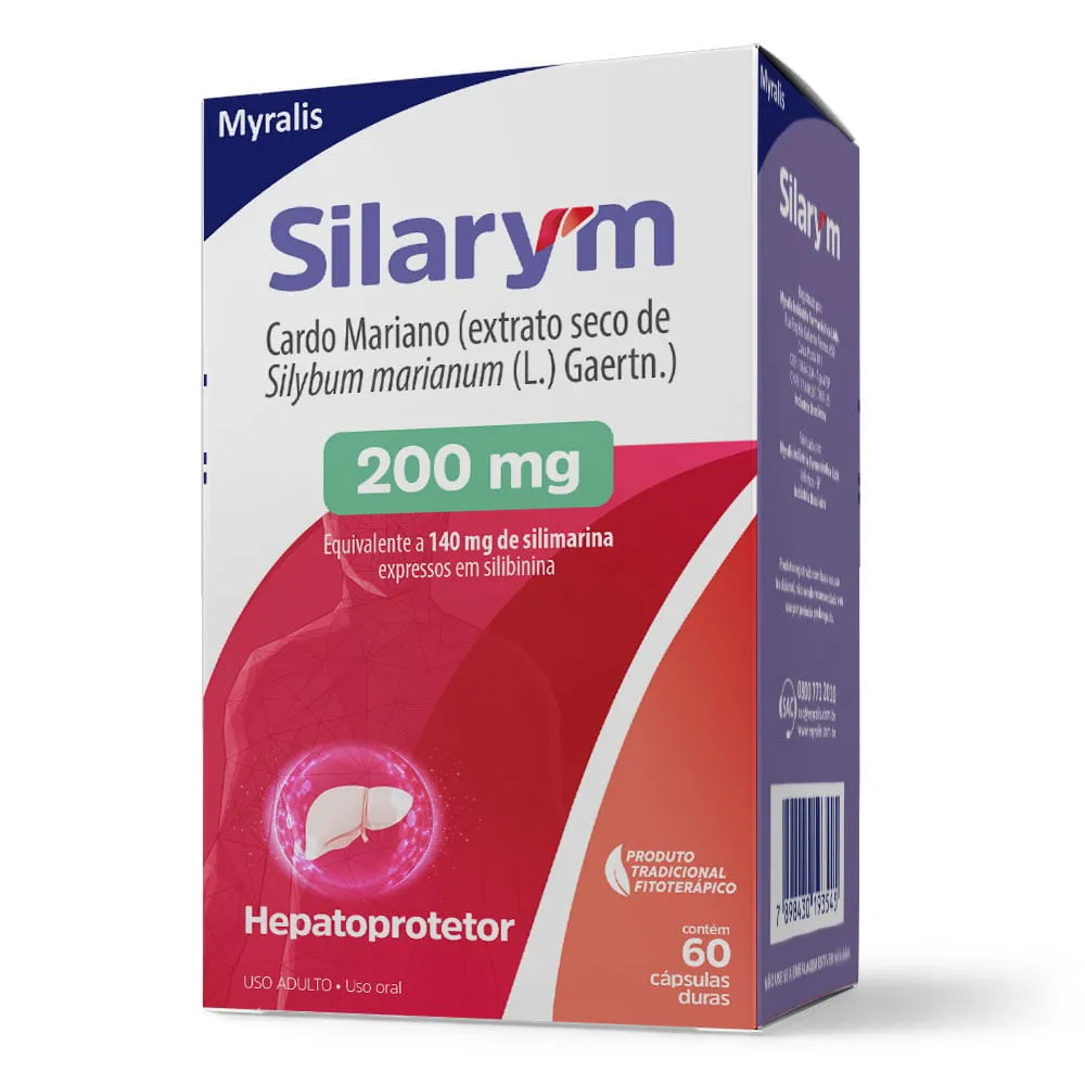 Silarym 200mg 60 Cápsulas