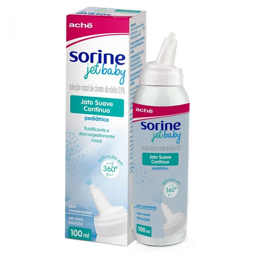 Sorine Jet Baby 9mg/ml Spray Nasal 100ml