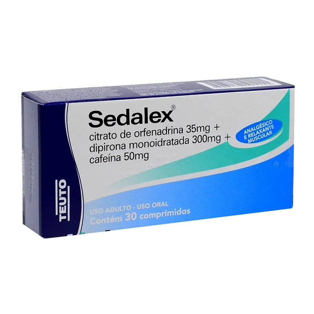 Sedalex 30 Comprimidos