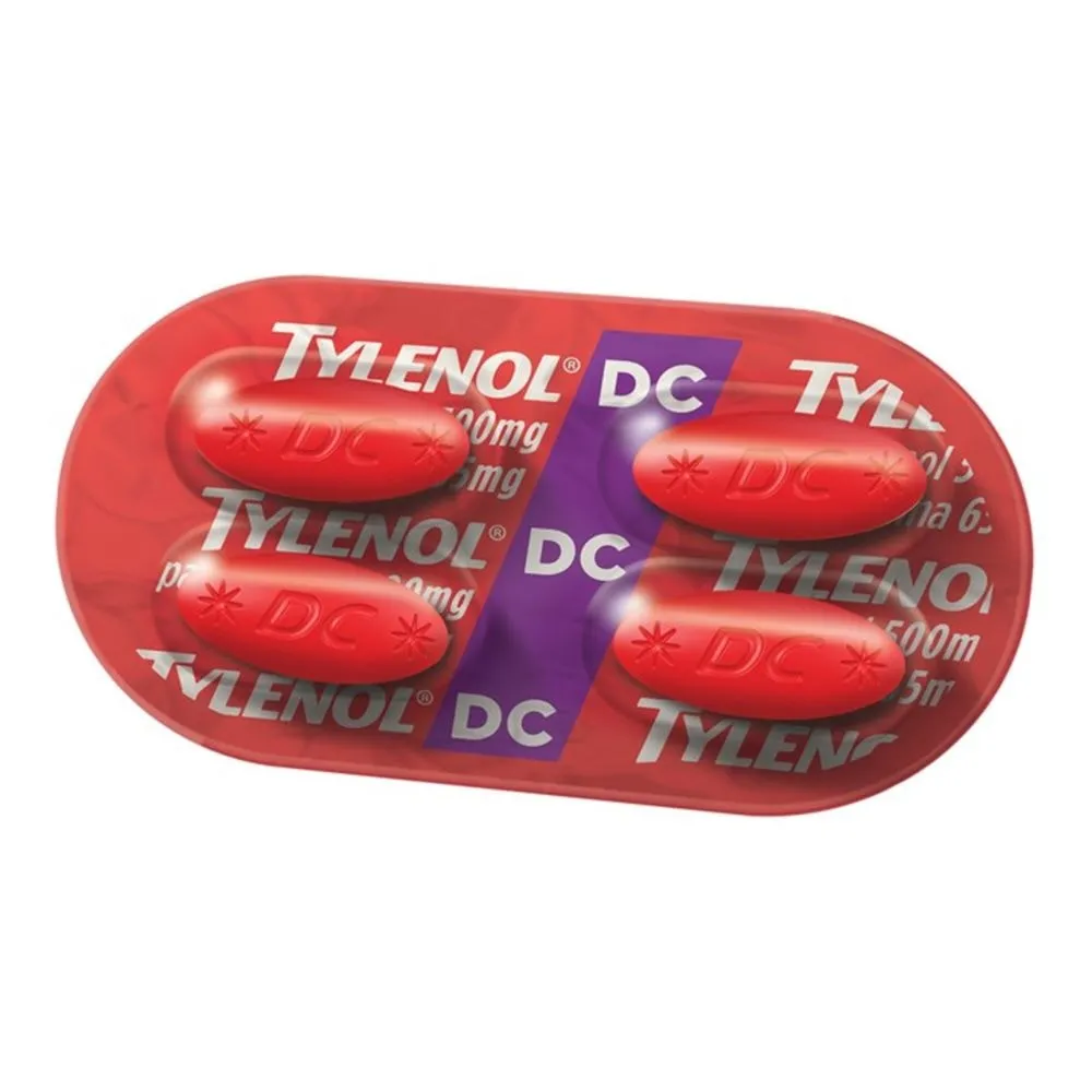 Tylenol DC 500mg/65mg 4 Comprimidos