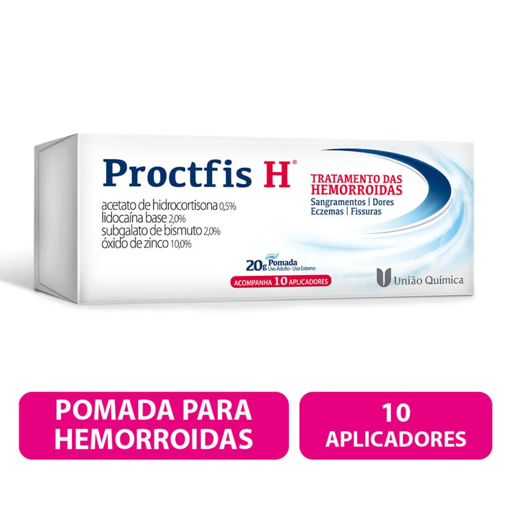 Proctfis H Pomada 20g +10 Aplicadores