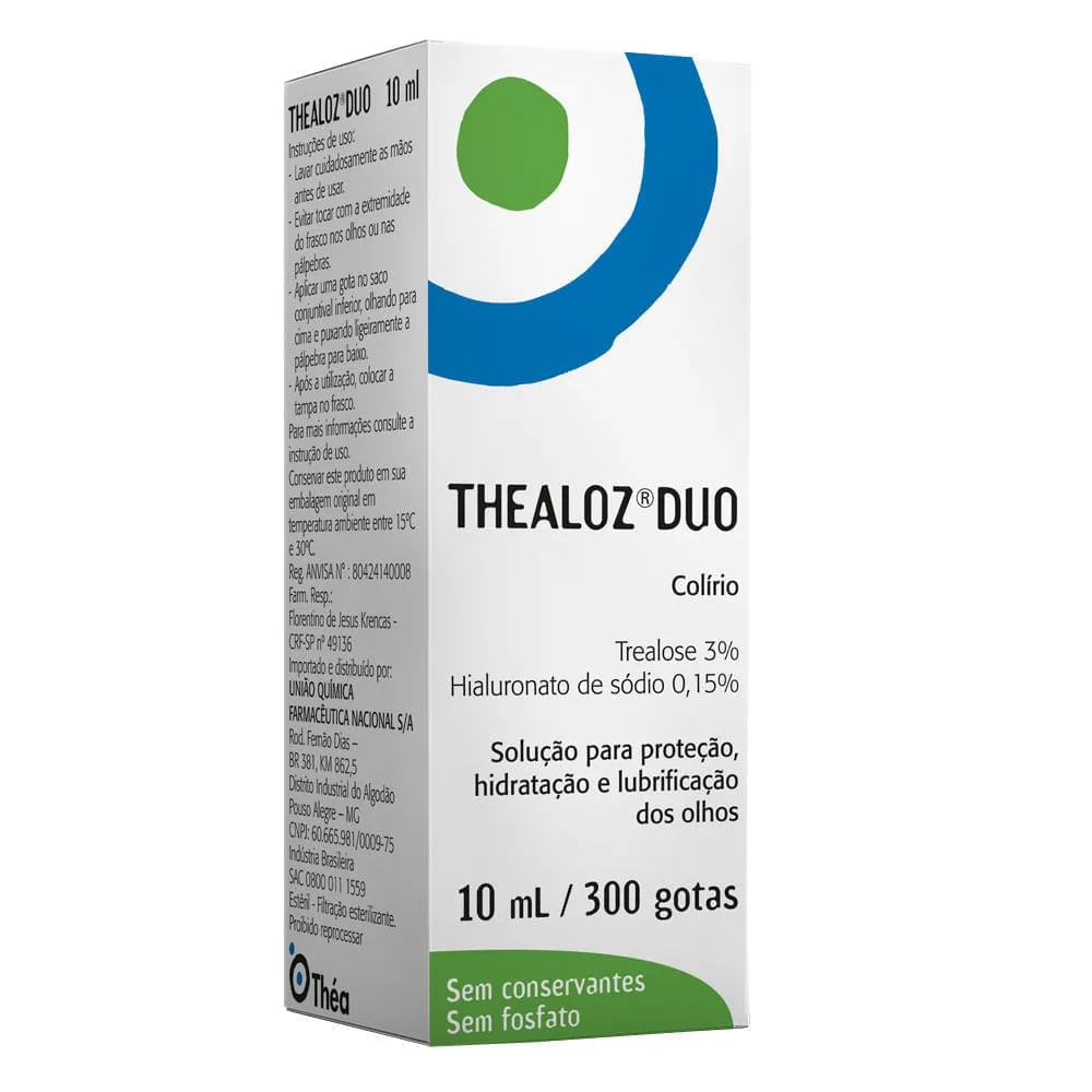 Thealoz Duo Solução Oftálmica Colírio 10ml
