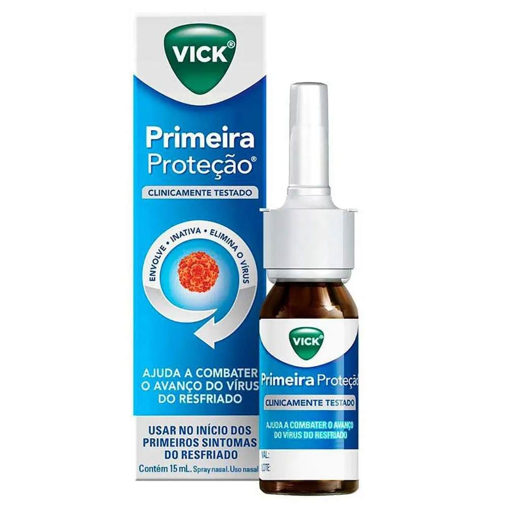 Vick Primeira Proteção Spray Nasal 15ml