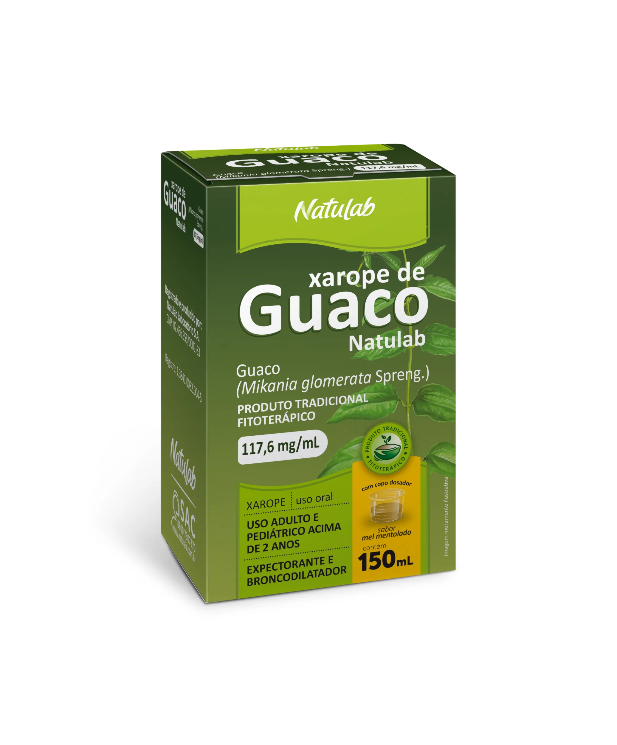 Xarope de Guaco 117,6mg/ml 150ml + Dosador