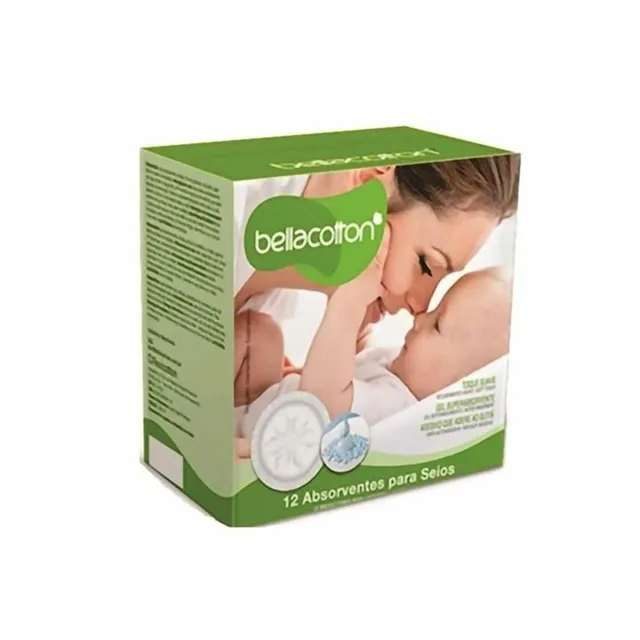Absorvente Bellacotton P/Seios 12 Unidades