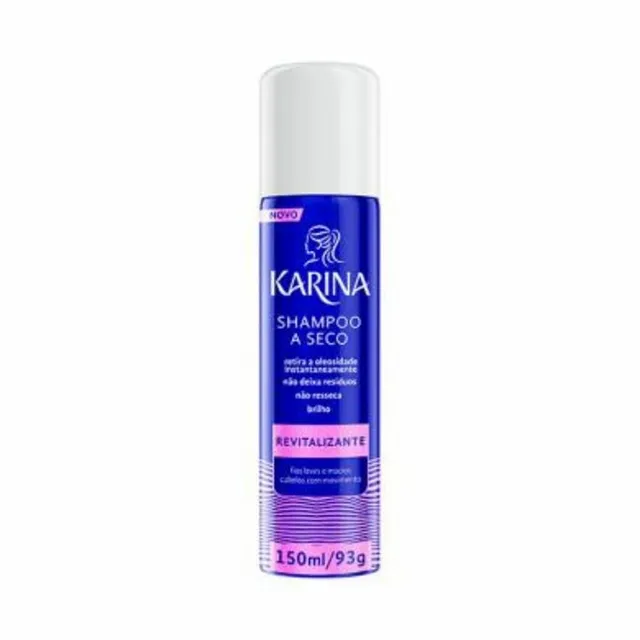 Shampoo A Seco Karina 150ml Revitalizante