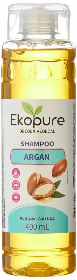 Shampoo Ekopure 400ml Argan