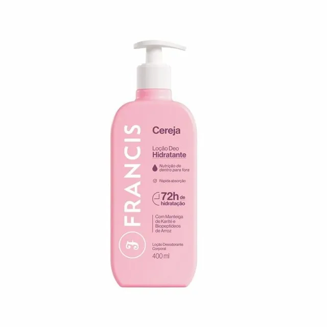 Hidratante Francis 400ml Rosa