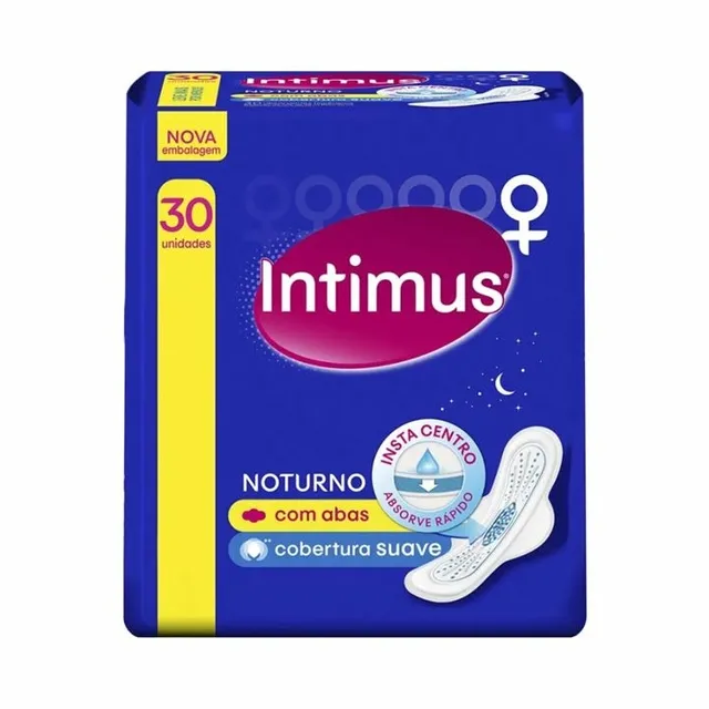 Absorvente Intimus Gel C/30 Unidades Suave C/Abas