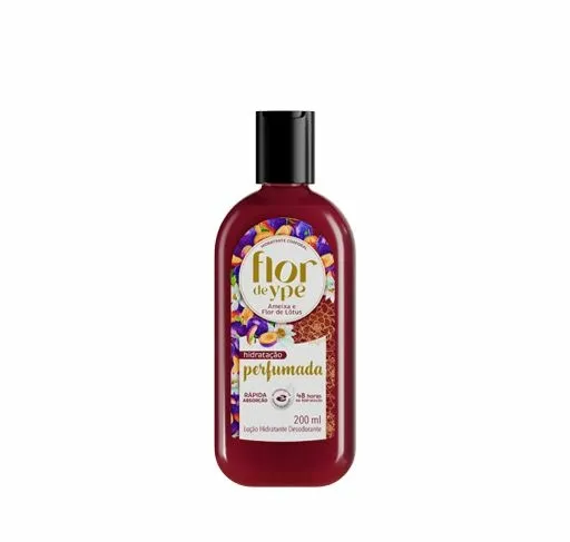 Hidratante Flor De Ype 200ml Ameixa E Flor De Lotus